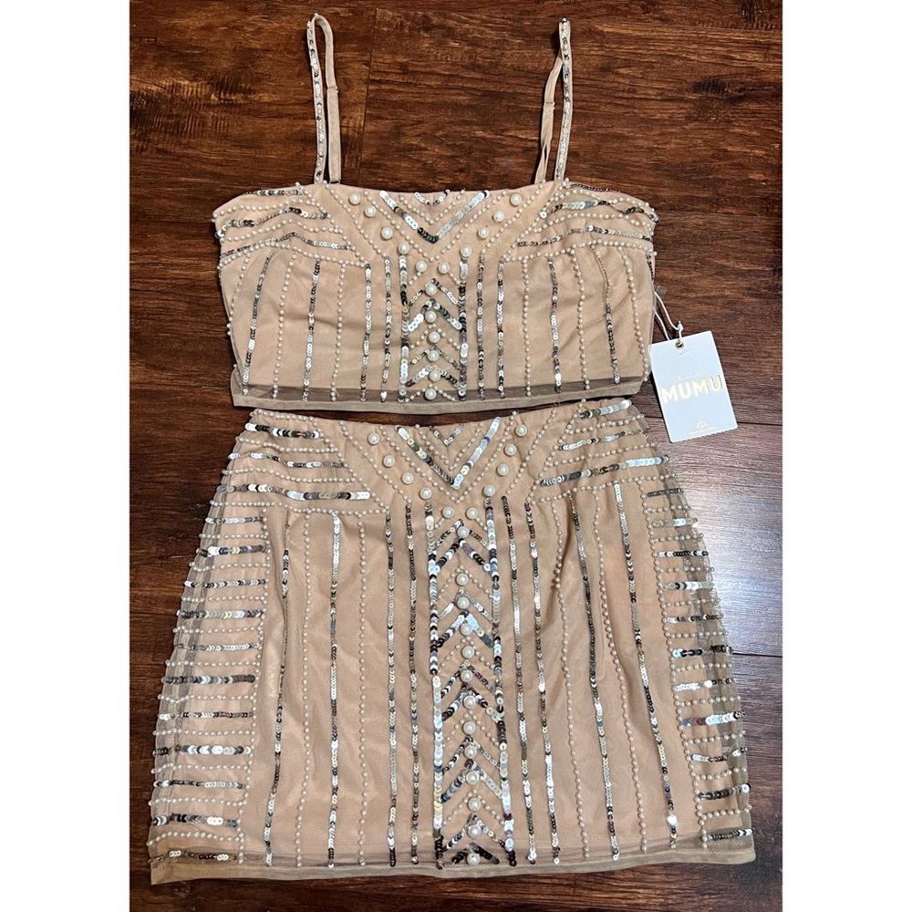 SMYM | Nude Sequin Set. 🙂